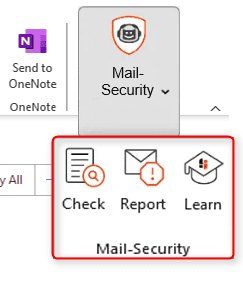 Outlook Add-In zum melden von Phishing Mails